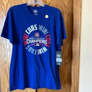 Chicago Cubs*Cubs Win! 2016 World Series Champion Unisex T-shirt*Sz LG